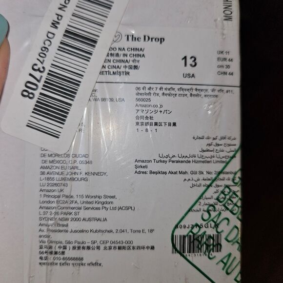 The Drop Faux Leather Brown Women's Size 13 H Sandal Flip Flops - Picture 6 of 11